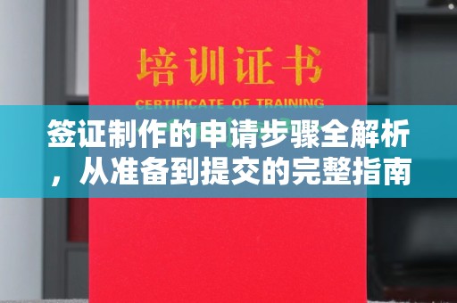江宁签证制作的申请步骤全解析，从准备到提交的完整指南