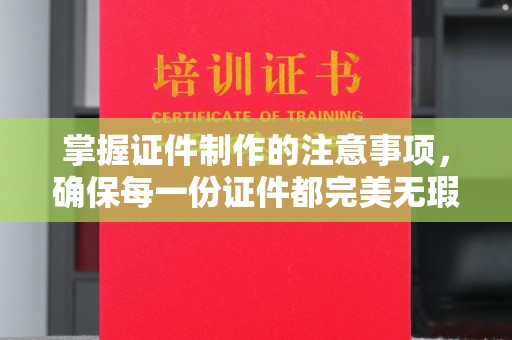 江宁掌握证件制作的注意事项，确保每一份证件都完美无瑕