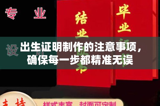 江宁出生证明制作的注意事项，确保每一步都精准无误
