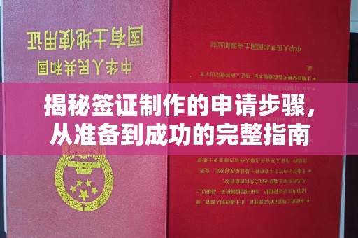江宁揭秘签证制作的申请步骤，从准备到成功的完整指南