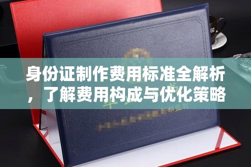 江宁身份证制作费用标准全解析，了解费用构成与优化策略